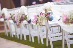 Decoración floral boda