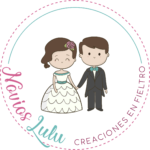Novios Lulu Creaciones en fieltro